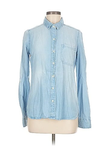 Mossimo Supply Co. Long Sleeve Button-Down Shirt (view 1)