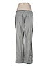 Magaschoni 100% Wool Houndstooth Gray Wool Pants Size 12 - photo 2