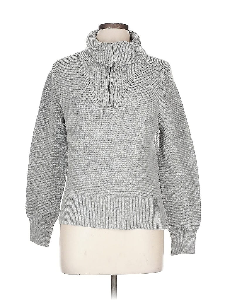 Pre-owned Sonoma Goods For Life Turtleneck Sweater In Gray
