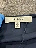 Milly Blue Long Sleeve Silk Top Size 4 - photo 7
