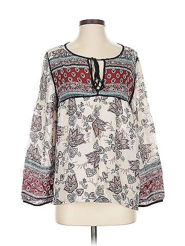 Sanctuary 3/4 Sleeve Blouse (view 1)