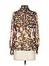 OPT 100% Polyester Brown Long Sleeve T-Shirt Size XS - photo 2