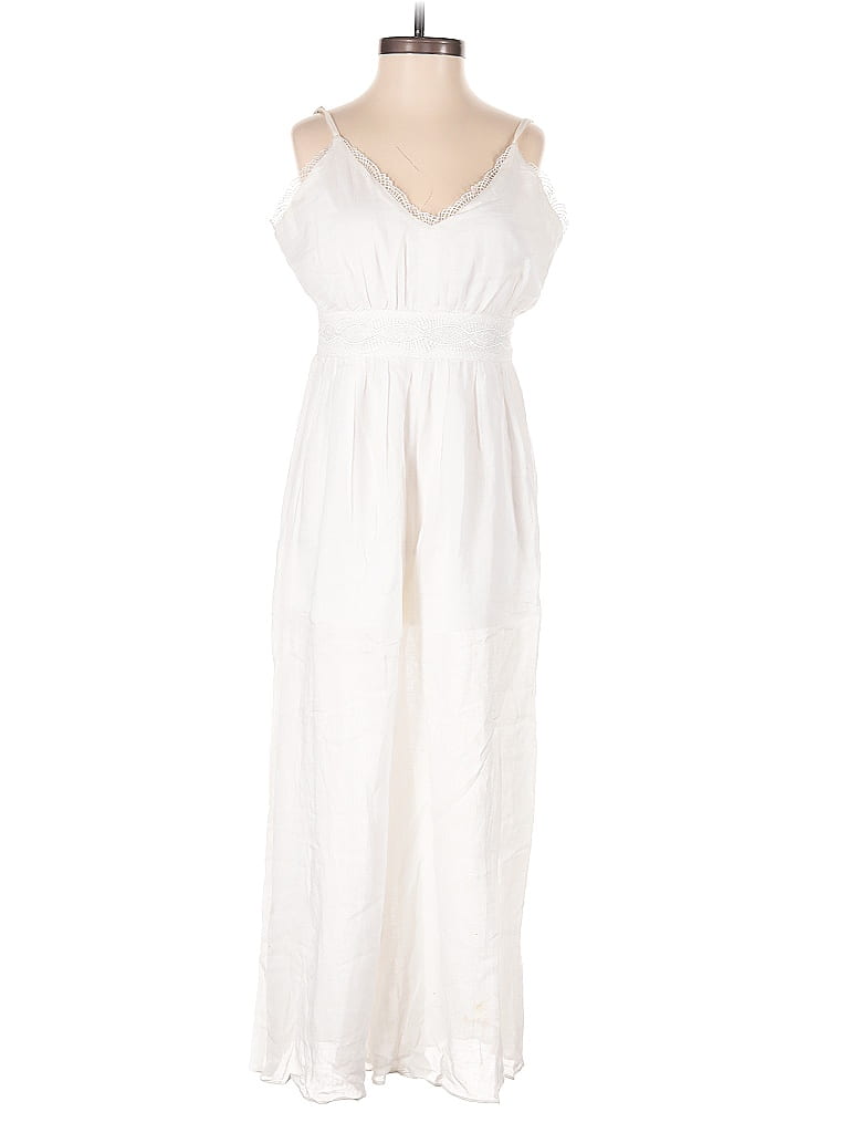 Pre-owned Red Carter Jumpsuit In White