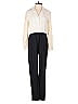 Petite Sophisticate Color Block Ivory Jumpsuit Size 2 - photo 1