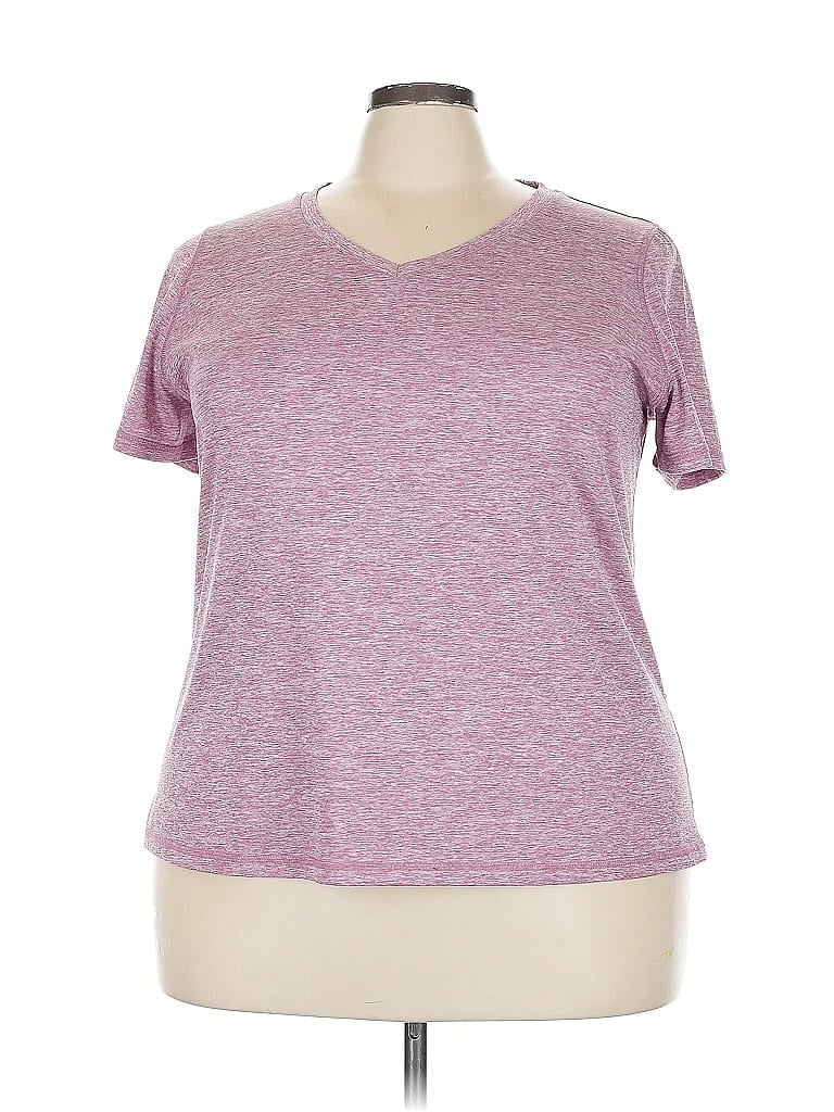 Pre-owned Ideology Active T-shirt In Purple