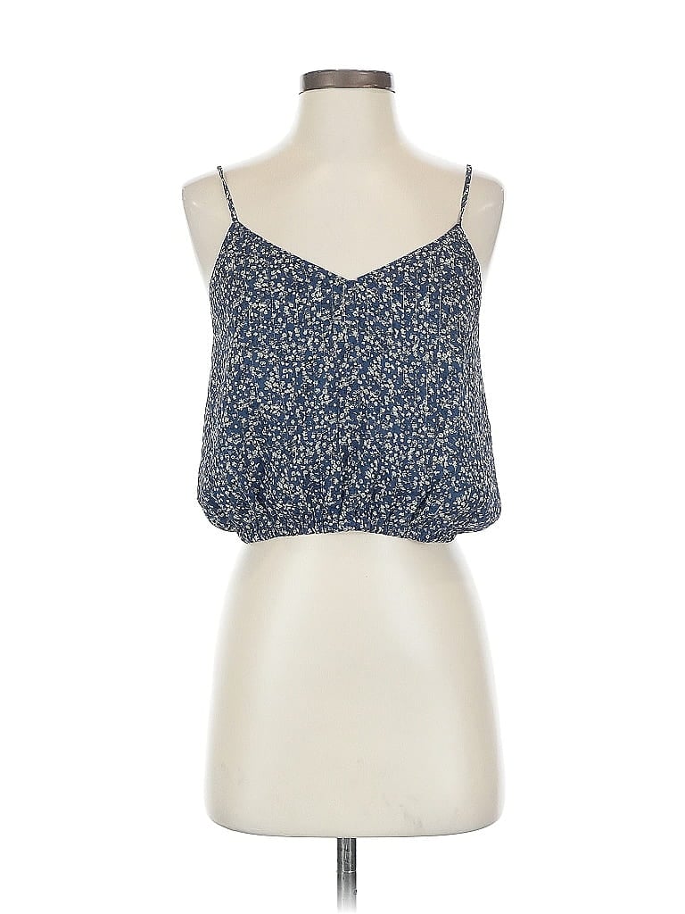 Pre-owned Reset Sleeveless Blouse In Blue