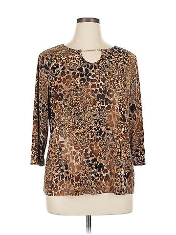 Travelers by Chico's 3/4 Sleeve Blouse (view 1)