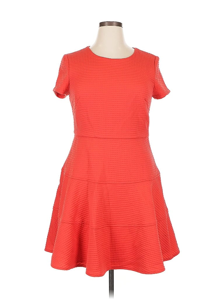 Click to view more detailed imagery on our partner's website Pre-owned Eliza J Casual Dress In Orange