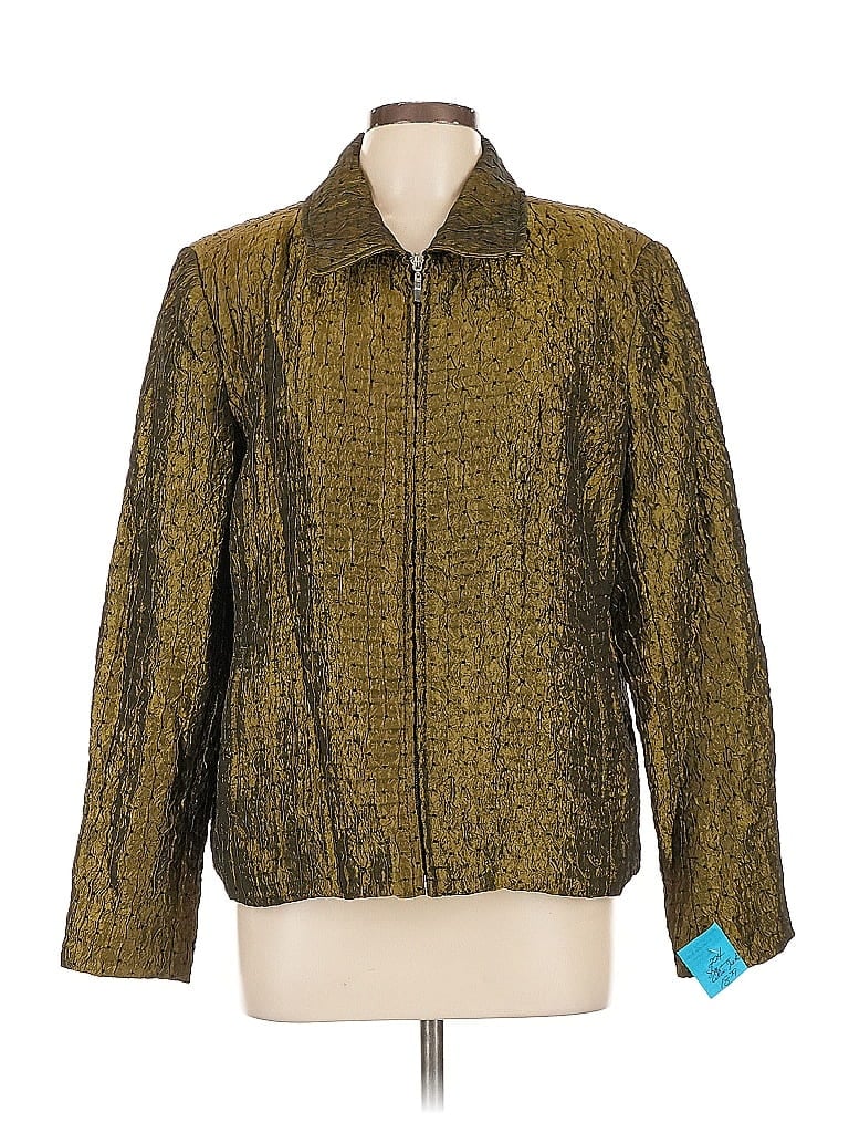 Click to view more detailed imagery on our partner's website Pre-owned Erin London Jacket In Gold