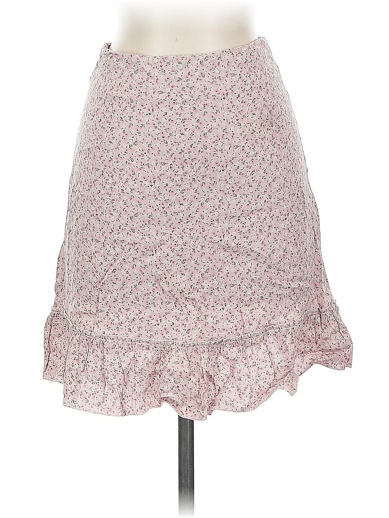 Pre-owned Brandy Melville Casual Skirt In Pink