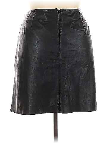 Venezia Faux Leather Skirt (view 2)