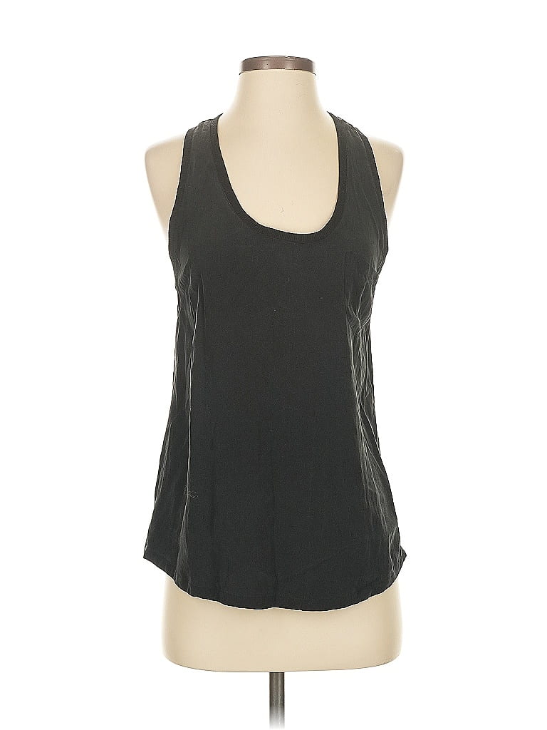 Pre-owned Joie Sleeveless Top Black Halter Neckline Tops