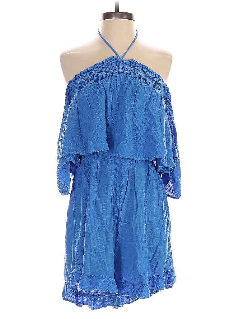 Pre-owned Amadi Romper In Blue