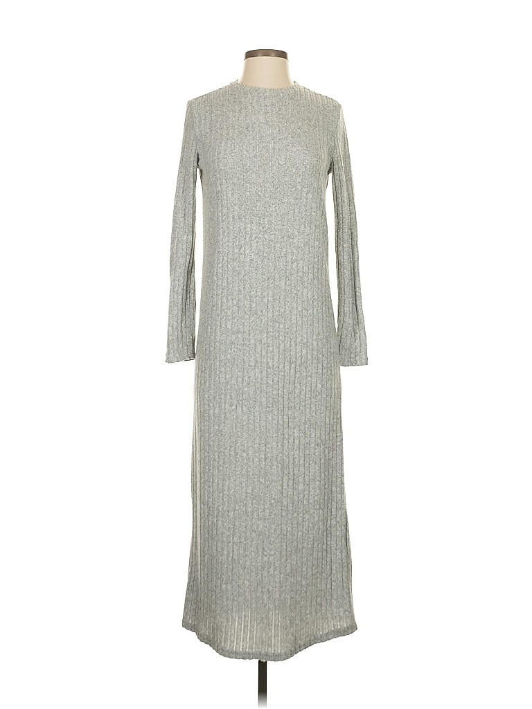 Pre-owned Shein Casual Dress In Silver