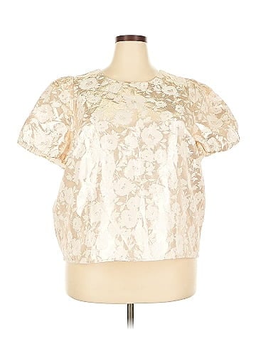 J.Crew Factory Store Short Sleeve Blouse (view 1)