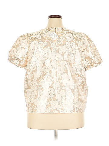 J.Crew Factory Store Short Sleeve Blouse (view 2)