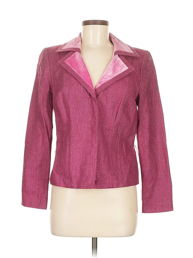 Pre-owned Sigrid Olsen Jacket In Pink