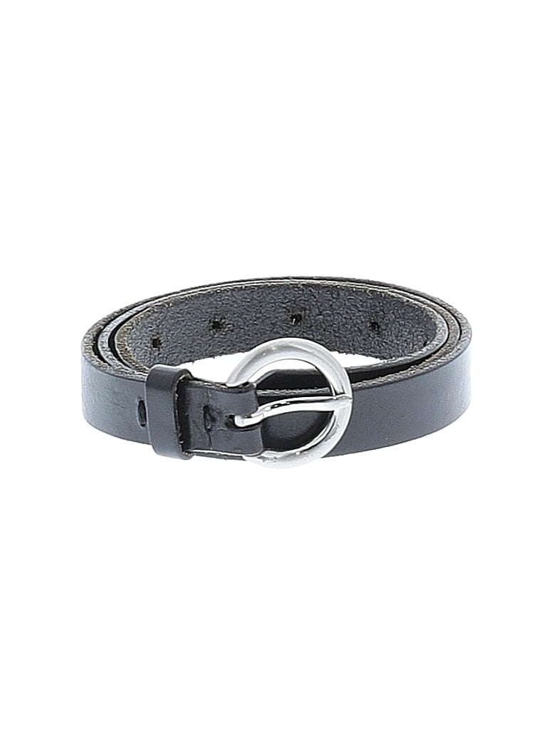 Pre-owned Unbranded Leather Belt In Black