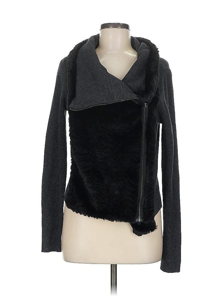 Pre-owned Ann Taylor Loft Cardigan Sweater In Black