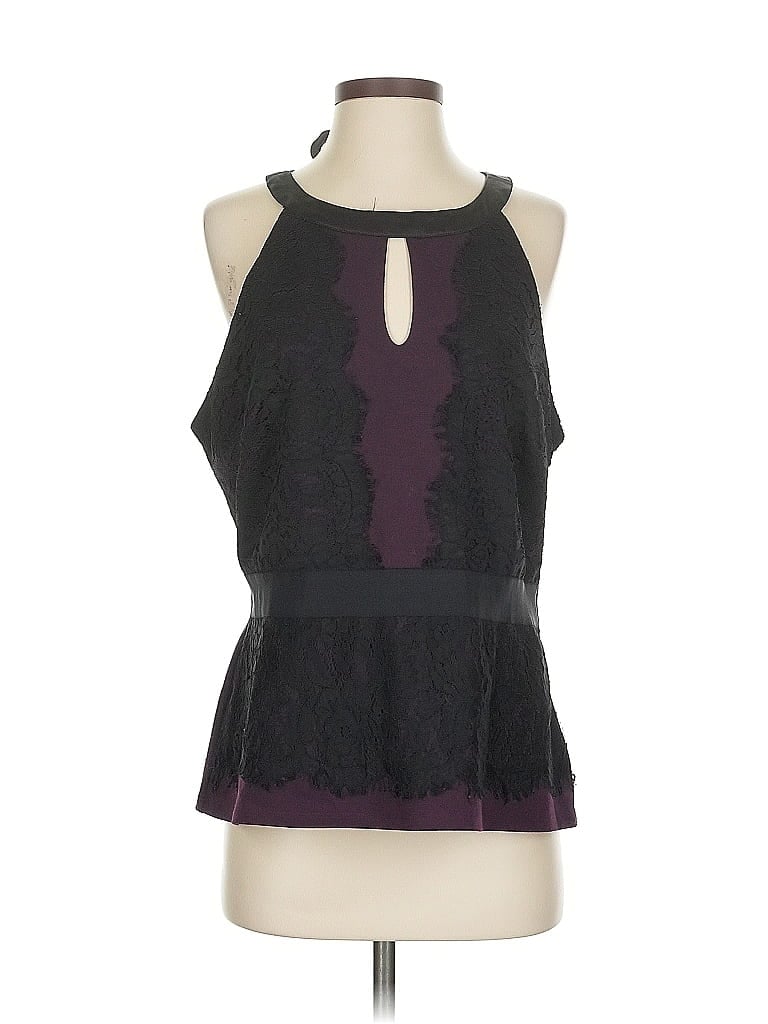 Pre-owned 7th Avenue Design Studio New York & Company Sleeveless Blouse In Purple