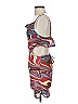 Blanc Paisley Red Cocktail Dress Size S - photo 5