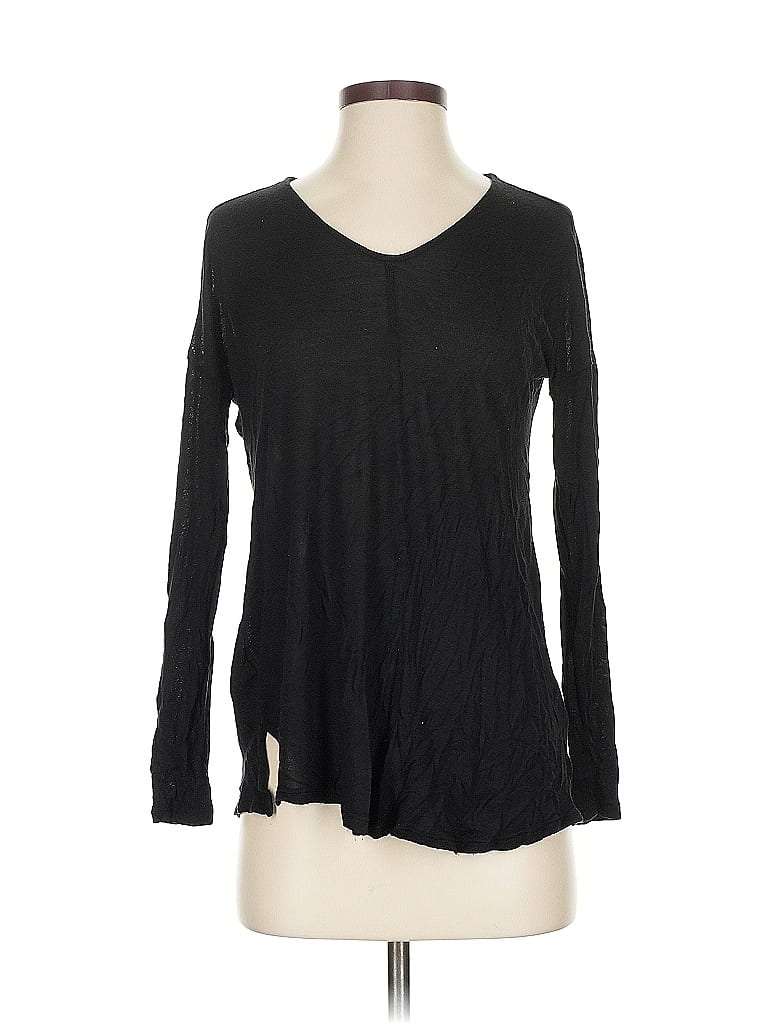 Pre-owned Ann Taylor Loft Pullover Sweater In Black