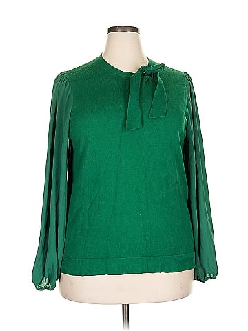 J.Crew Factory Store Long Sleeve Blouse (view 1)