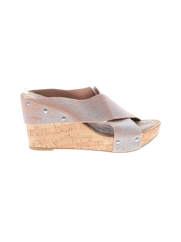 Pre-owned Lucky Brand Wedges In Brown