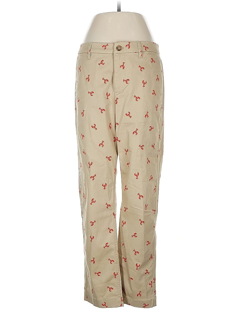 Pre-owned J.crew Factory Store Khaki Pant In Brown