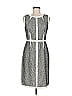 BCBGMAXAZRIA Tweed Gray Ivory Casual Dress Size 6 - photo 1