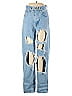 BDG 100% Cotton Polka Dots Blue Jeans Size 26 waist - photo 1