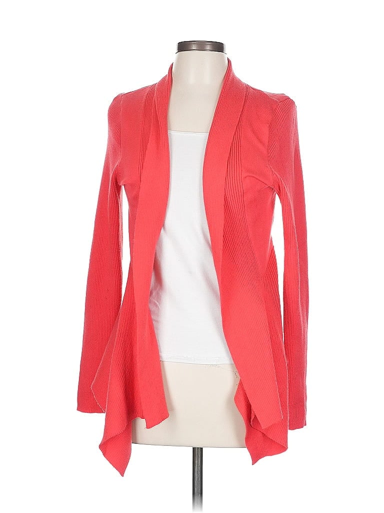 Pre-owned 89th & Madison Cardigan Sweater In Red