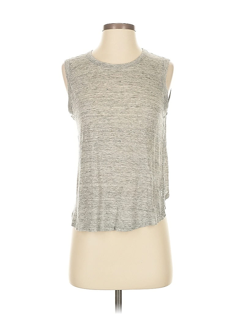 Pre-owned A.l.c Sleeveless T-shirt In Gray