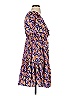 J.Crew Paisley Blue Casual Dress Size XS - photo 4