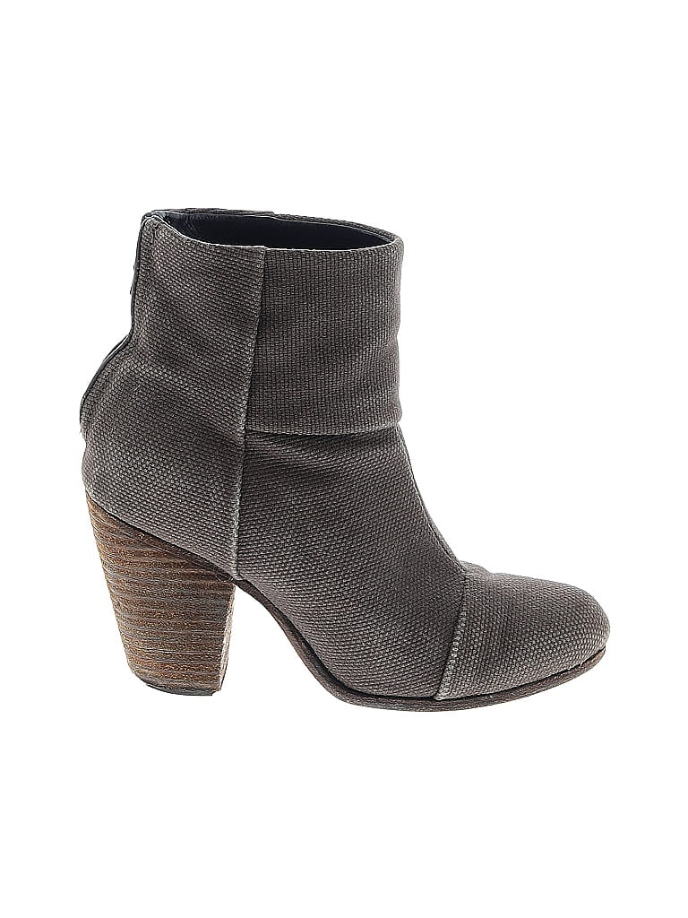 Pre-owned Rag & Bone Ankle Boots In Brown