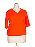 Ann Taylor Orange 3/4 Sleeve Top Size XXL - photo 1