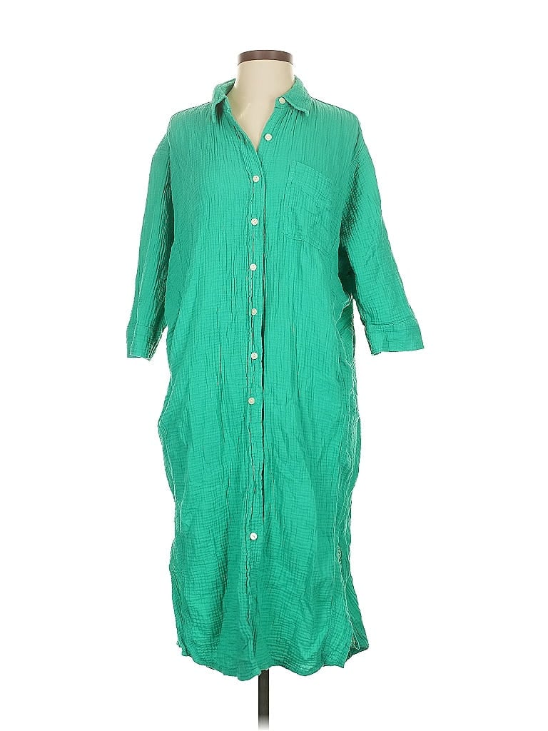 Pre-owned Universal Thread Casual Dress In Green