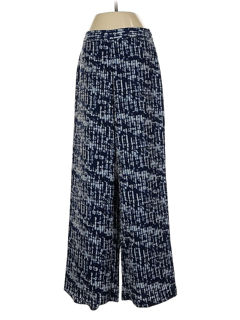 Pre-owned H By Halston Casual Pants In Blue