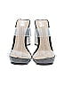 Schutz Color Block Silver Black Heels Size 7 1/2 - photo 2