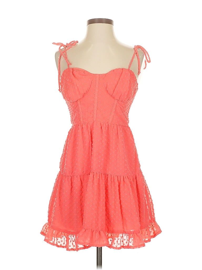 Pre-owned Wild Fable Cocktail Dress In Orange