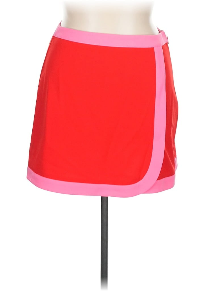 Pre-owned Anne Klein Casual Skirt In Red