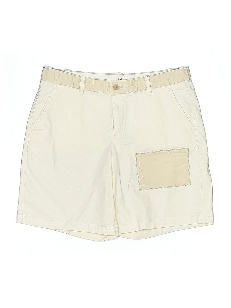 Click to view more detailed imagery on our partner's website Pre-owned Gap Khaki Shorts In White