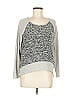Generation Love Tweed Gray Pullover Sweater Size M - photo 1