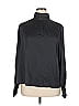 Biltmore 100% Polyester Black Long Sleeve Blouse Size XL - photo 1