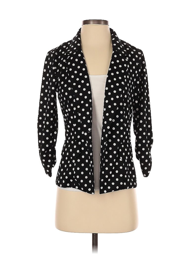 Pre-owned Assorted Brands Blazer Jacket In Black