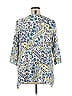 Style&Co Blue 3/4 Sleeve Blouse Size 1X - photo 2