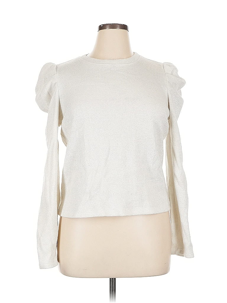 Click to view more detailed imagery on our partner's website Pre-owned 1.state Pullover Sweater In White