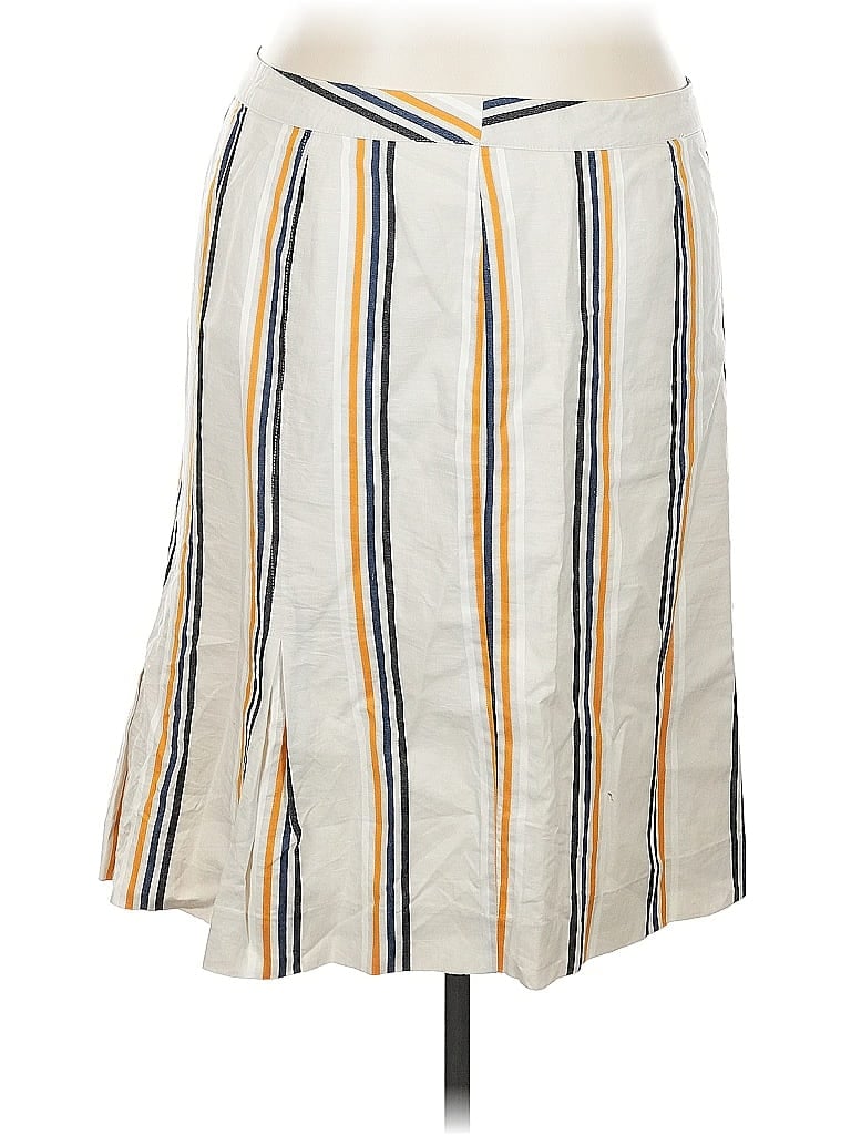 WHO WHAT WEAR Pre-owned Casual Skirt In White