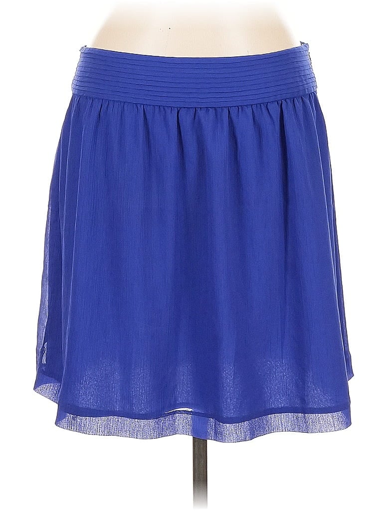 Pre-owned Ann Taylor Loft Casual Skirt In Blue