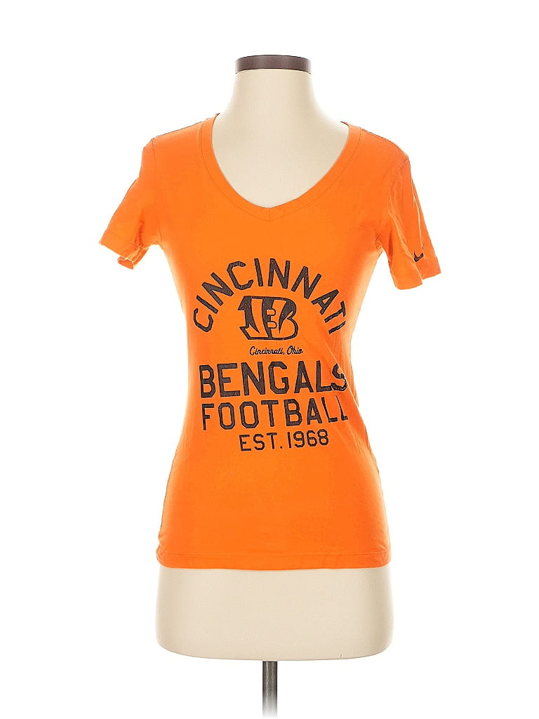 Click to view more detailed imagery on our partner's website Pre-owned Nfl X Nike Team Apparel Short Sleeve T-shirt In Orange
